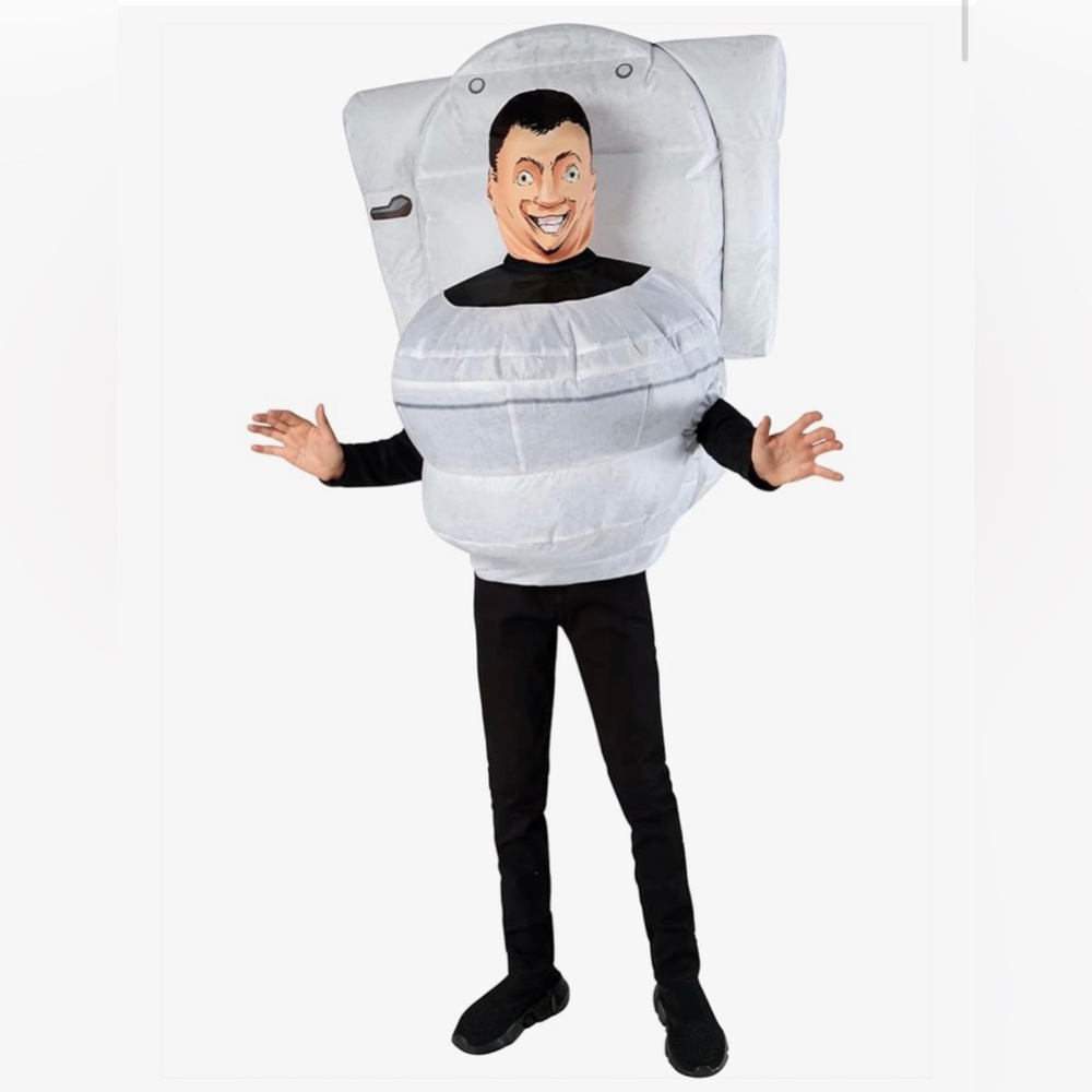 Funny Rubies Skibidi Toilet Costume for Kids